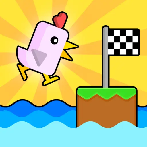 Carrera de gritos de pollo